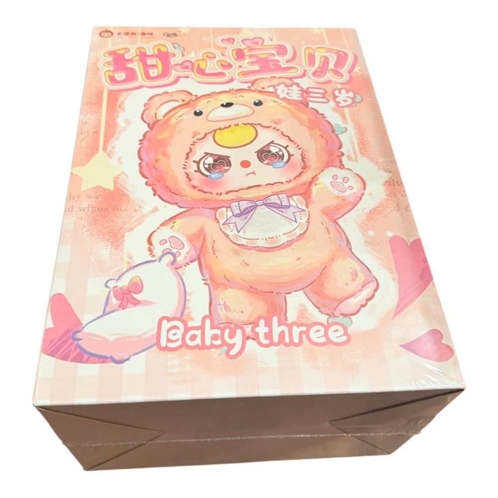 Baby Three Sweet Baby 400% V4 Series Plush Blind Box sealed NIB